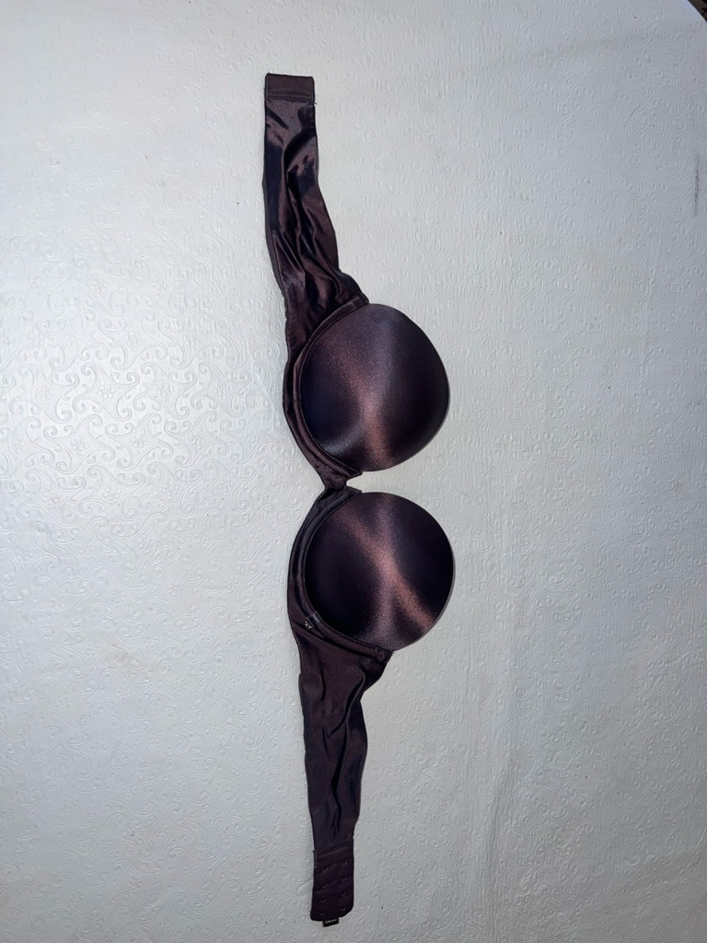 Strapless Satin Bandeau Bra - Smooth Support